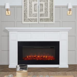 White Electric Fireplaces - Elegant Heating Solutions for Modern Homes