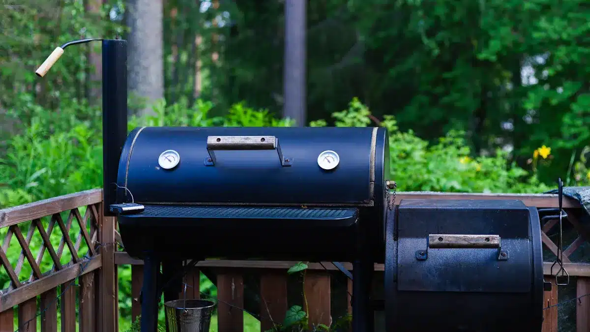 Expert Grill Offset Charcoal Grill And Smoker Review For Backyard Cooks 2 Best Offset Smokers Comparison